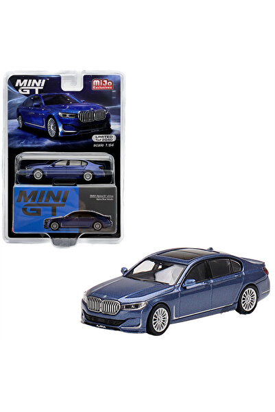 mini gt Mijo Bmw Alpina B7 Xdrive Alpina Blue Metallic Lhd