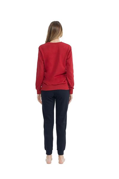 U.S. Polo Assn. Η.Π.Α. Polo Assn. 17075 Γυναικεία αθλητική φόρμα - Μακρυμάνικο και ελαστικό πόδι - Claret Red