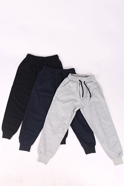 BUSEYİZ Buseyiz trei pantaloni de sport unisex cu buzunar jogger pentru copii...
