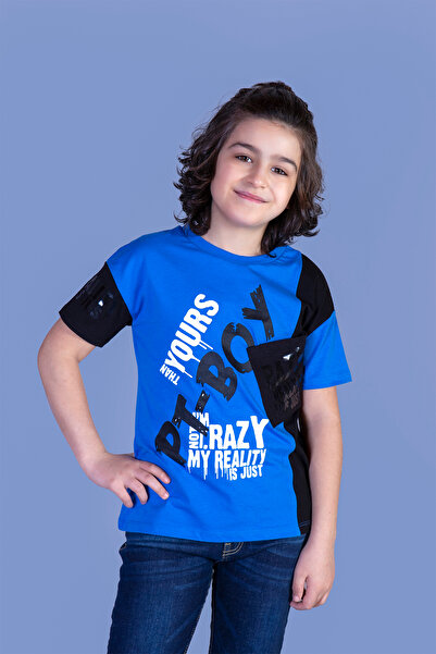 Toontoy Хлопчик - Футболка з гарніруванням на кишені