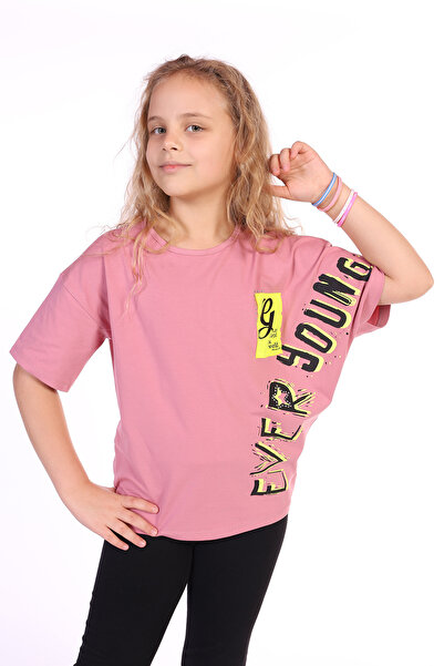 Toontoy Μπλουζάκι για κορίτσια Ever Young με τύπωμα