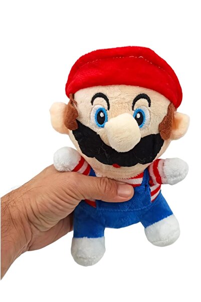 e-life shop Imported Fabric Super Mario Brothers Mario Luigi Set of 2 Figure Plush Toy Sleeping Playmate 20 cm