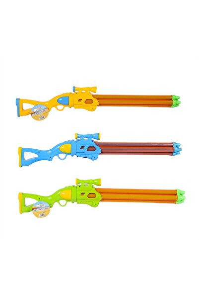 e-life Yaz Eğlencesi 4 Başlı Su Pompası Su Tabancası Havuz Sahil Deniz Plaj O...