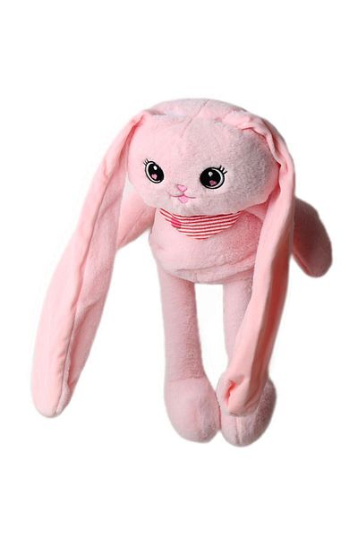 e-life shop 75 cm Cute Rabbit Plush Toy - Imported Fabric, Ear and Foot Detail, Space String
