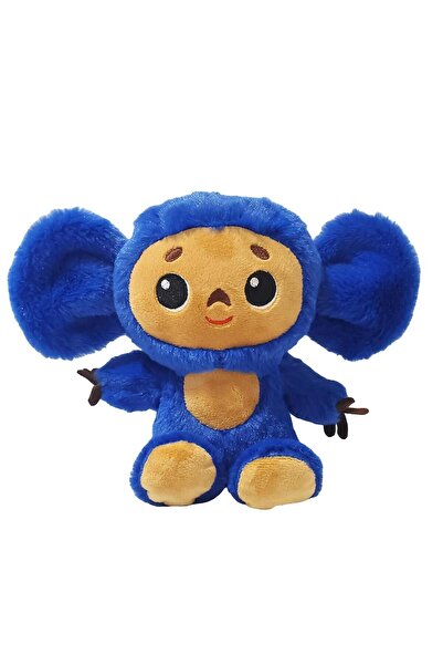 e-life shop Kumaş Sesli Müzikli Sevimli Maymun Cheburashka Figür Peluş Oyuncak Uyku & Oyun Arkadaşı 23 cm