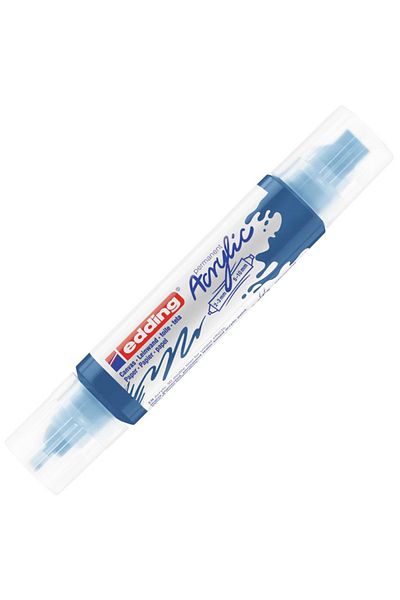 Edding Blue Anzer 903 Double Liner Acrylic 3D - 5 Pcs