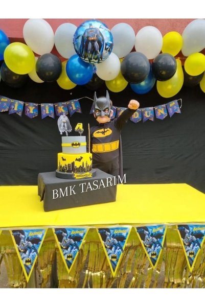 bmk tasarım Batman Model Cake (Yellow)