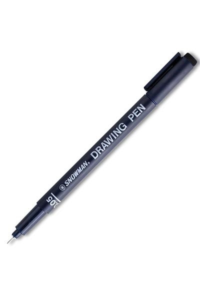 Snowman Drawing Pen Technical 0.05 Mm Black Ft700/0.05