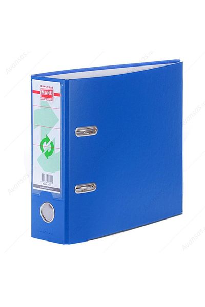 MANU Folder telegraf albastru mare - Model 2037 (pachet de 24)