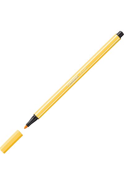 Stabilo 1 mm Yellow Felt Tip Paint Pen - 68/44-10-Pkt