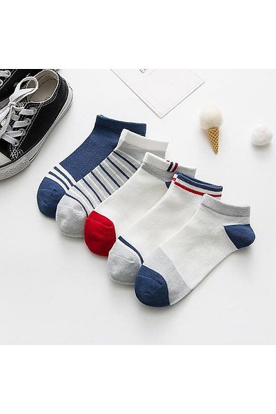 Hobins Sportswear Company Ботуши с шарки за момче 5 чифта
