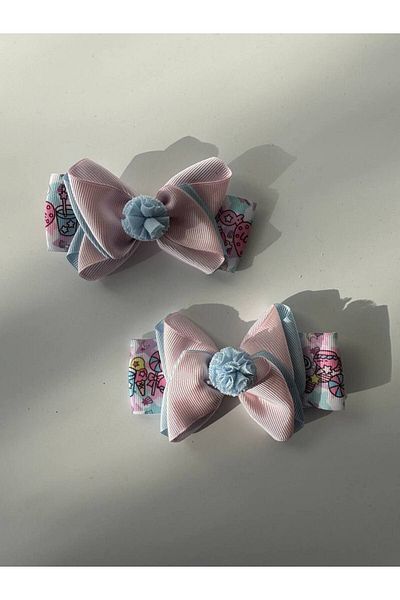 kalben accessories Set de 2 agrafe de păr de design pentru fete