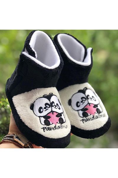 Pandalina Papuci pentru copii - Papuci drăguți, figurali cu velcro