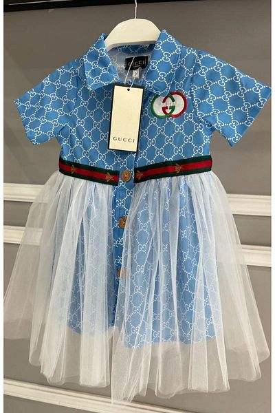 HC Kids Wear Holiday Gift Girl's Dress - Tulle Detailed