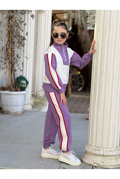 Beyaz Gül Butik Çocuk eşofman takımı alt üst