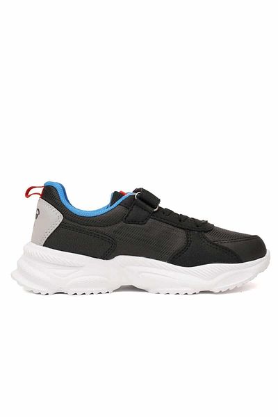hummel LEX JR. Pantofi pentru copii 900430 -2552NEGRU/ALBASTRU