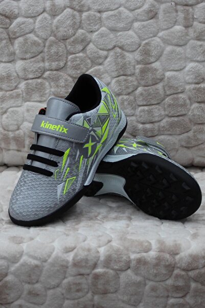 Kinetix Estes TF Gray Green Original Product Lawn Field Carpet Field Children's Football Shoes