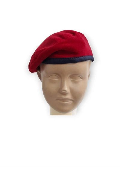 Çocuktarz Special Burgundy beret children's beret