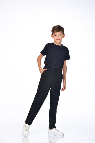 Kamex Jogger Boys' School Pants Black