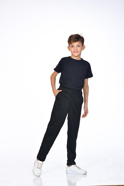 Kamex Jogger Boys' School Pants Black