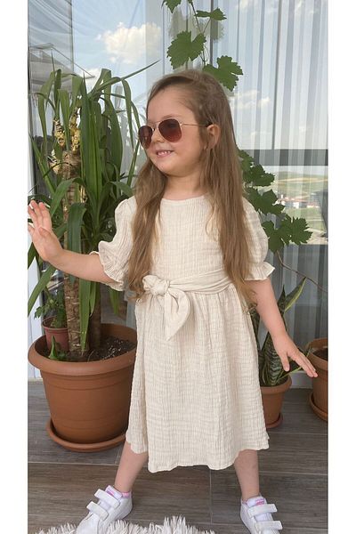 Süslüm Kids Rochie de muselina boema - Design organic