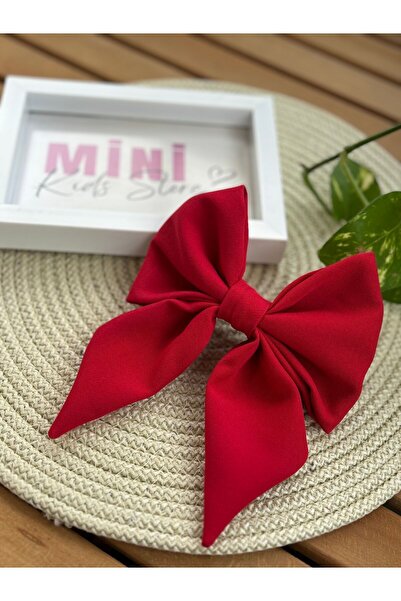 minikidsstore Büyük Kırmızı Fiyonk Toka
