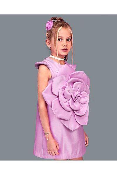 By Feyza Kids Collection GIRL SATIN EELBİS