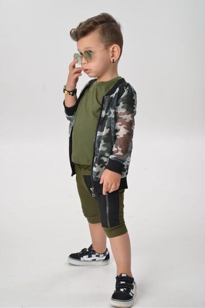 By Feyza Kids Collection KAMUFLAŽNI MUŠKI SET
