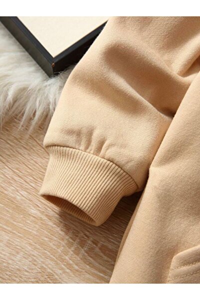 NoVibe 1998 Energetic Printed - Kids Unisex Cotton Oversize Hooded Sweatshirt