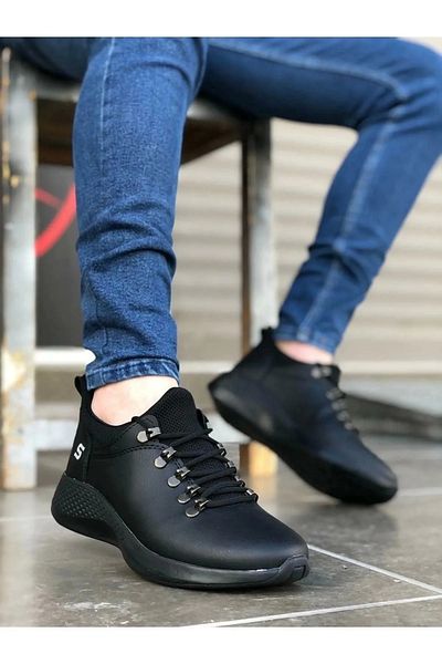 tomms Unisex Black Daily/Casual Sports Shoes