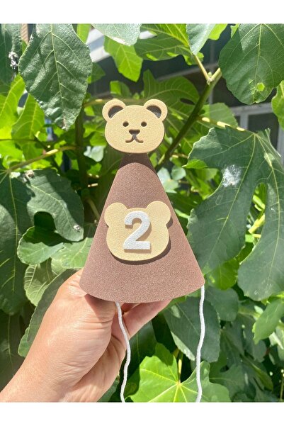 MFM Mini pălărie eva cu tematică ursuleț de 2 ani