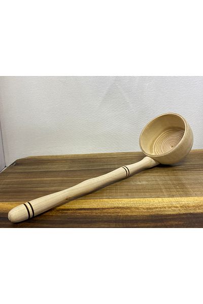 HANDSOME Wooden Ladle 26 cm