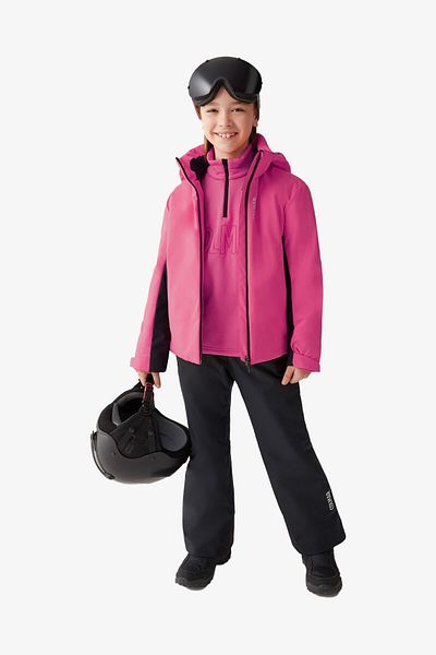 Colmar Sapporo-Rec 31381Vc-Fshblk Kids Pink Ski and Snowboard Coat