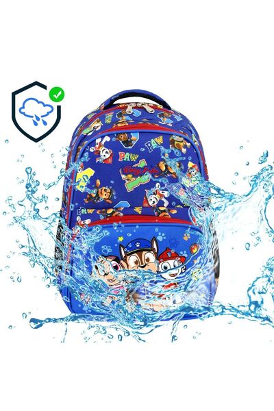 YOUOY Set de 3 geanți pentru școală primară Paw Patrol, set cutie de prânz și trusă pentru creion