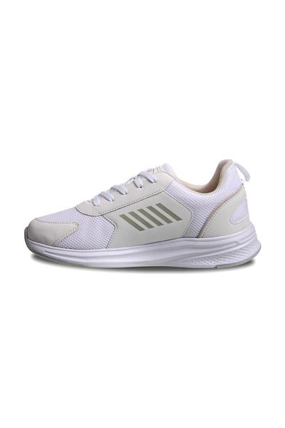 M.P. Mp Activeease Mesh Women's Lace-Up White Casual Shoes