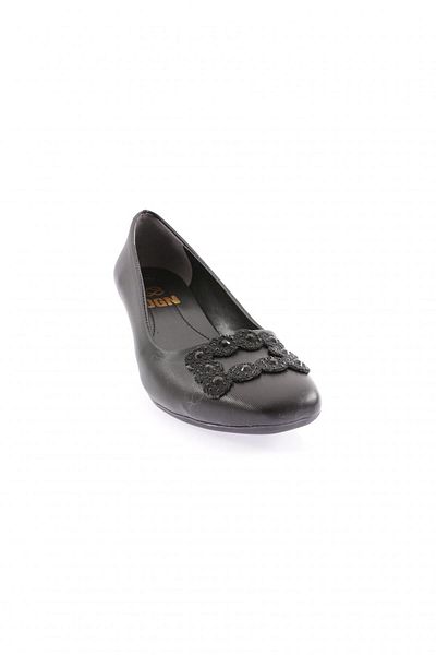 DGN Black Women's High Heels - Blunt Toe, Crystal Square Buckle, Laser 3432328