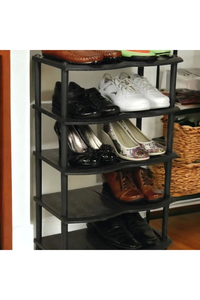 EMSALtasarım 5 Katlı Ayakkabılık Plastik Büyük Boy