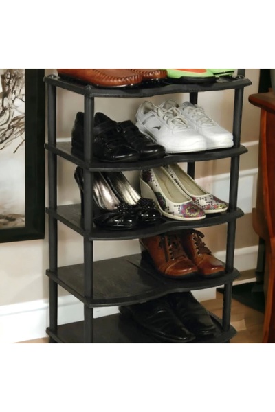 EMSALtasarım 5 Katlı Ayakkabılık Plastik Büyük Boy