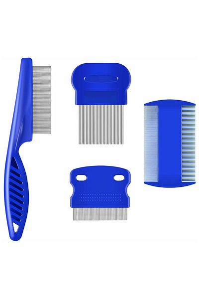 Factorial STainless STeel CaT Dog Lice Combing Brush - Hair Removal Roller Flea