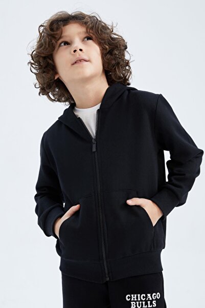 DeFacto Boy's Hooded Cardigan Z3208a623sp