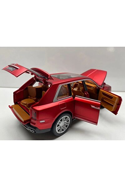 Hepsilazım Rolls Royce Metal Model Araba 23 Cm Sesli Işıklı Kapılar Bagaj Kap...