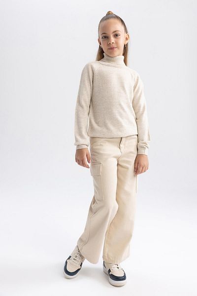 DeFacto Turtleneck Girl's Sweater - R1953a623wn