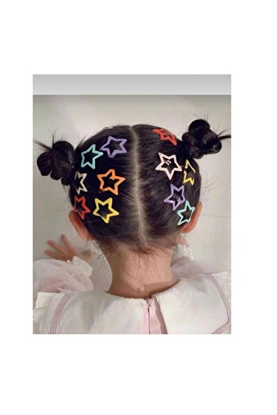 EBMER 10 bucăți de stea colorată pentru gard cu cataramă laterală