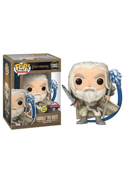 Funko Pop The Lord Of The Rings Gandalf The White Glows Special Edit.