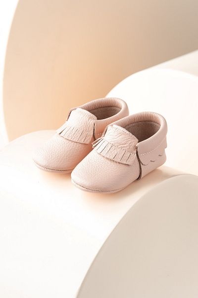 Banamio Maverick Genuine Leather Baby Shoes - Moccasin