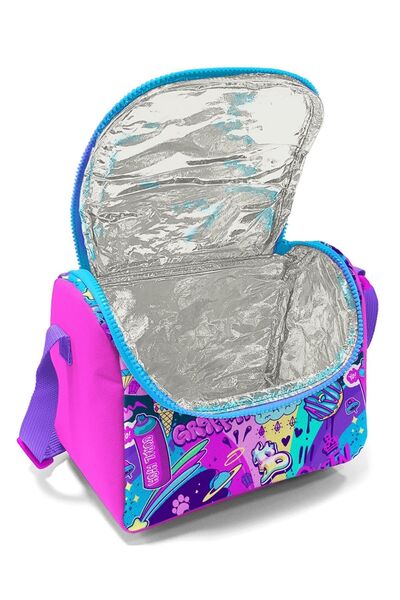 Coral High Kids Graffiti Patterned Thermo Lunchbox 11760