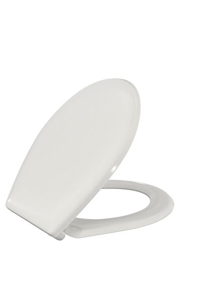 Akdeniz Klozet Kapağı Kolay Kurulum Beyaz