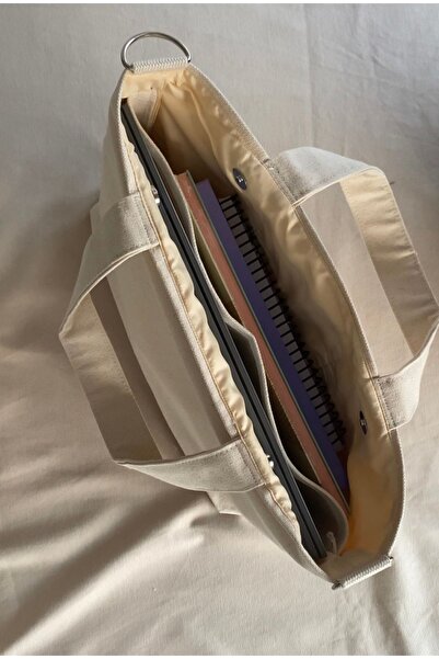 VAGO COLLECTION Laptop Size Organic Canvas Bag