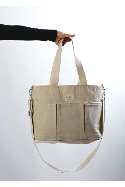 VAGO COLLECTION Laptop Size Organic Canvas Bag