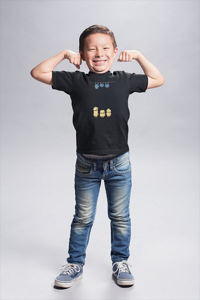 SM Satranç Medya Tricou Minions pentru copii